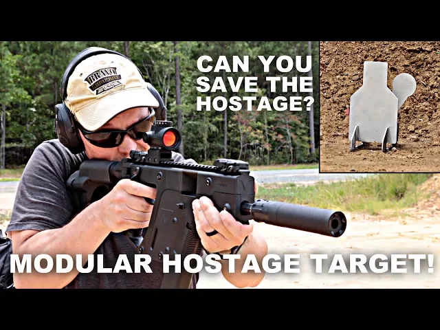 modular hostage target!can you save the hostage?